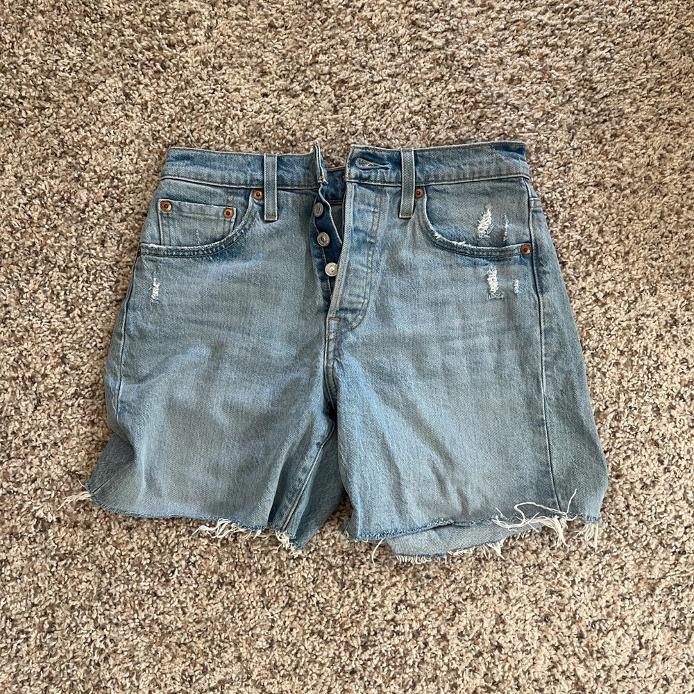 Levi's Blue Jean Shorts Classic Cut